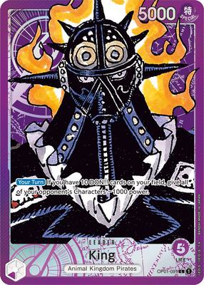 King (091) (Parallel) card from Romance Dawn