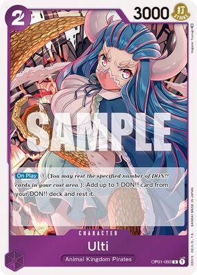 Ulti card from Romance Dawn