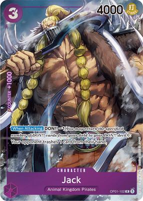 Jack (Parallel) card from Romance Dawn