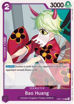 Bao Huang card from Romance Dawn