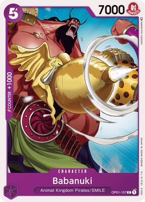 Babanuki card from Romance Dawn