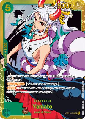 Yamato card from Romance Dawn