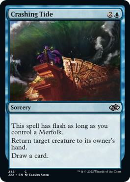 Crashing Tide card from Jumpstart 2022