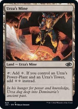 Urza's Mine card from Jumpstart 2022