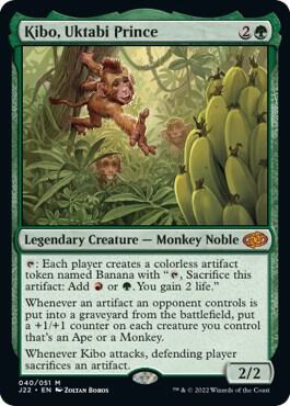 Kibo, Uktabi Prince card from Jumpstart 2022