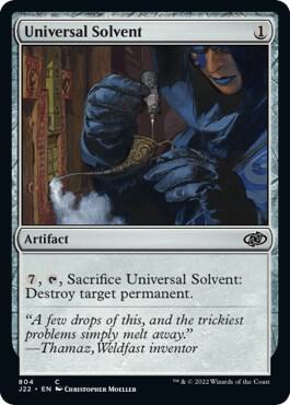 Universal Solvent card from Jumpstart 2022