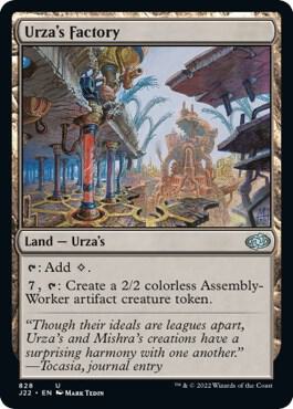 Urza's Factory card from Jumpstart 2022