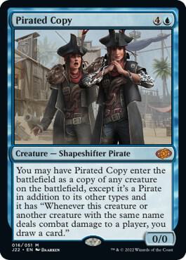 Pirated Copy card from Jumpstart 2022