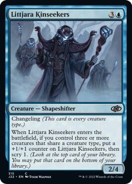 Littjara Kinseekers card from Jumpstart 2022