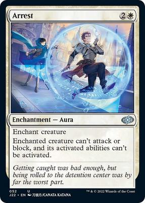 Arrest card from Jumpstart 2022