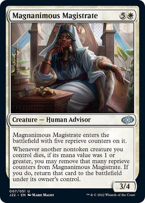 Magnanimous Magistrate card from Jumpstart 2022