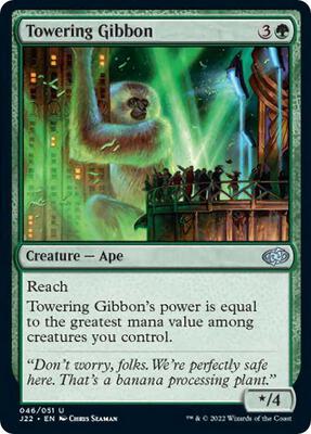 Towering Gibbon card from Jumpstart 2022