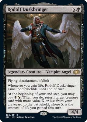 Rodolf Duskbringer card from Jumpstart 2022