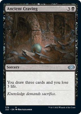 Ancient Craving card from Jumpstart 2022