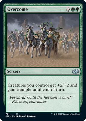 Overcome card from Jumpstart 2022