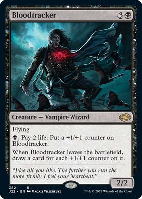 Bloodtracker card from Jumpstart 2022