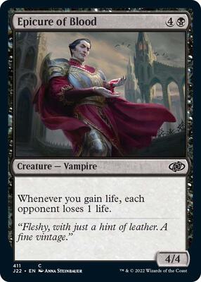 Epicure of Blood card from Jumpstart 2022