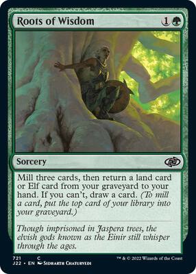 Roots of Wisdom card from Jumpstart 2022