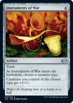 Instruments of War card from Jumpstart 2022