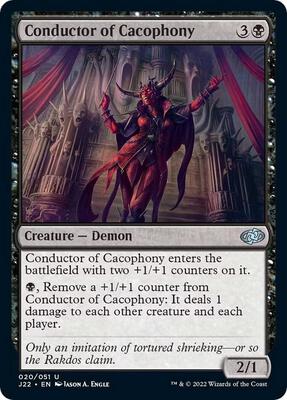Conductor of Cacophony card from Jumpstart 2022