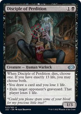 Disciple of Perdition card from Jumpstart 2022
