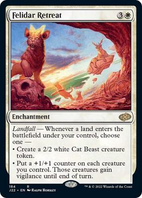 Felidar Retreat card from Jumpstart 2022