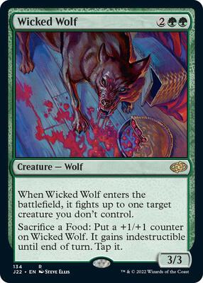 Wicked Wolf card from Jumpstart 2022