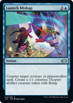 Launch Mishap card from Jumpstart 2022