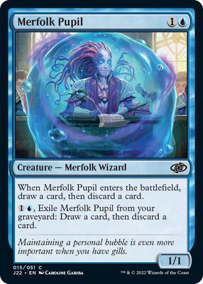 Merfolk Pupil card from Jumpstart 2022