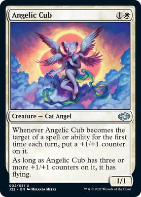 Angelic Cub card from Jumpstart 2022