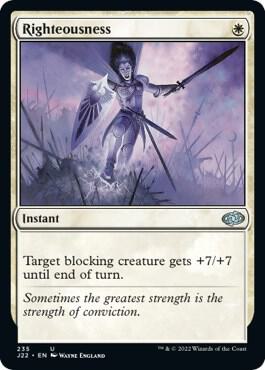 Righteousness card from Jumpstart 2022