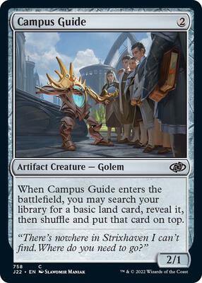 Campus Guide card from Jumpstart 2022
