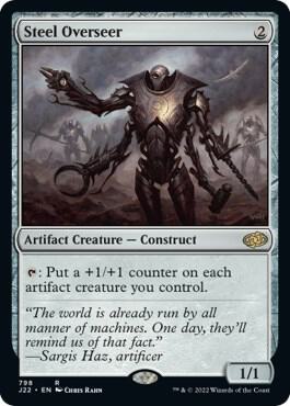 Steel Overseer card from Jumpstart 2022