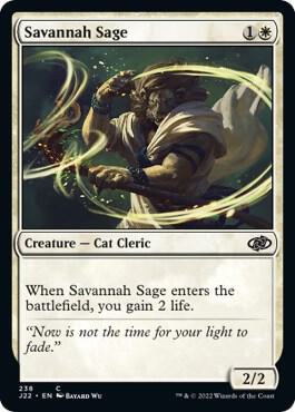 Savannah Sage card from Jumpstart 2022