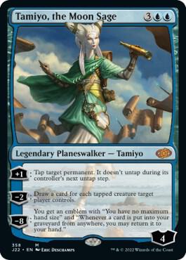 Tamiyo, the Moon Sage card from Jumpstart 2022