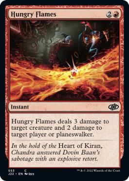 Hungry Flames card from Jumpstart 2022