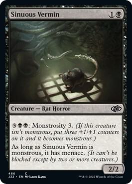 Sinuous Vermin card from Jumpstart 2022