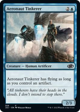 Aeronaut Tinkerer card from Jumpstart 2022
