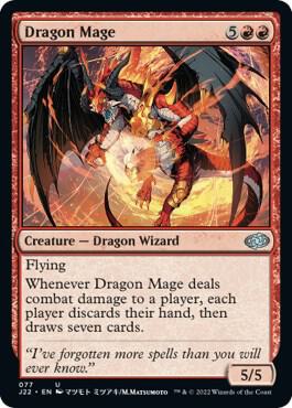 Dragon Mage card from Jumpstart 2022