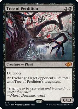 Tree of Perdition card from Jumpstart 2022