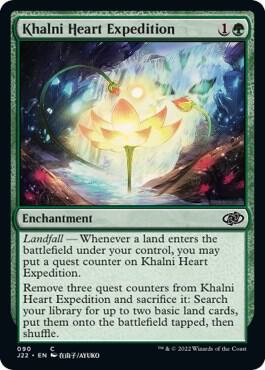 Khalni Heart Expedition card from Jumpstart 2022