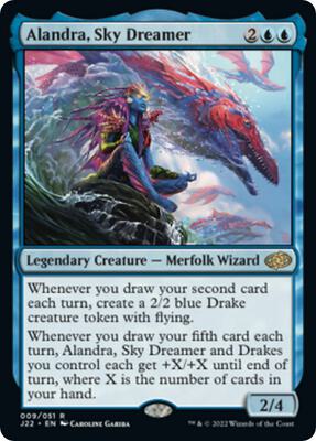 Alandra, Sky Dreamer card from Jumpstart 2022