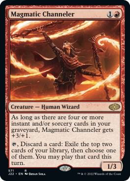 Magmatic Channeler card from Jumpstart 2022