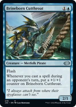 Brineborn Cutthroat card from Jumpstart 2022