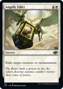 Angelic Edict card from Jumpstart 2022