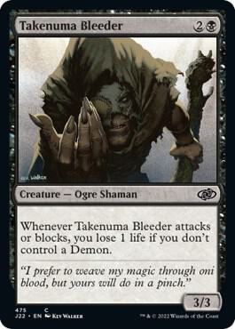 Takenuma Bleeder card from Jumpstart 2022