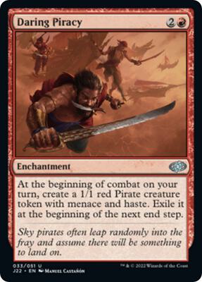 Daring Piracy card from Jumpstart 2022