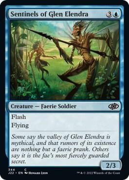 Sentinels of Glen Elendra card from Jumpstart 2022