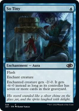 So Tiny card from Jumpstart 2022