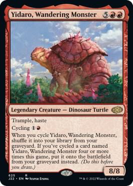 Yidaro, Wandering Monster card from Jumpstart 2022